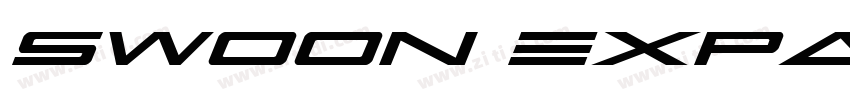 Swoon ExpandedItalic字体转换